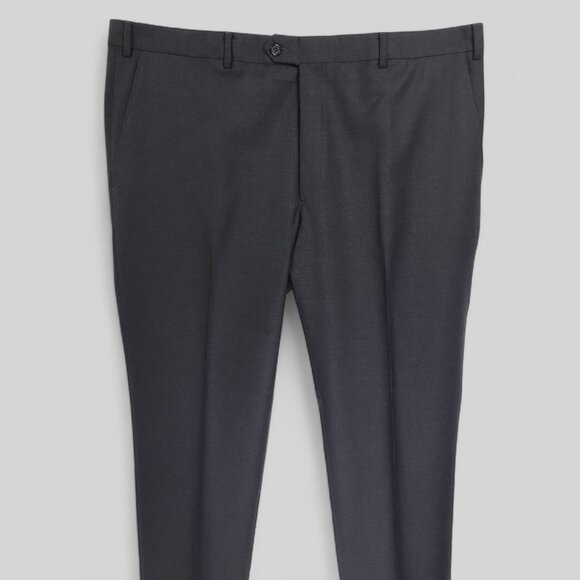 Santorelli Wool Flat Front Dress Pants W41xL33 - Picture 1 of 9